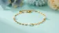 Preview: Edelstahlarmband Pearl Essence mit Perlen